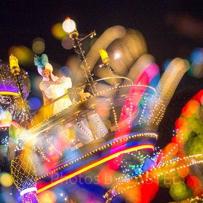 エレクトリカルパレード・ドリームライツ　多重露光