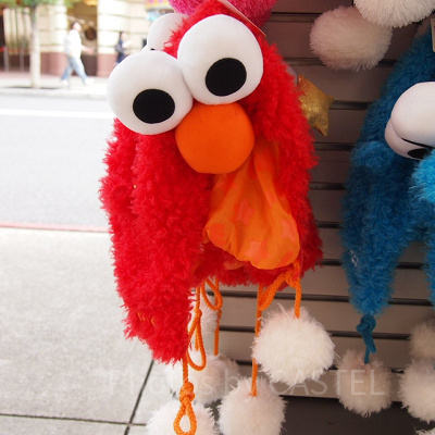 エルモぬいぐるみハット