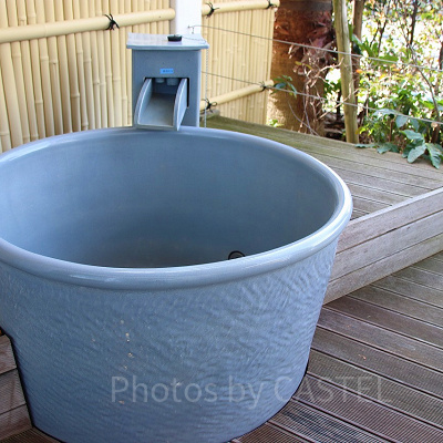 ユーラシアスイートの露天風呂