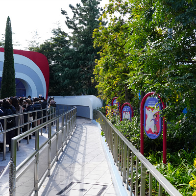 ベイマックスのハッピーライドのプレミアアクセス専用レーン