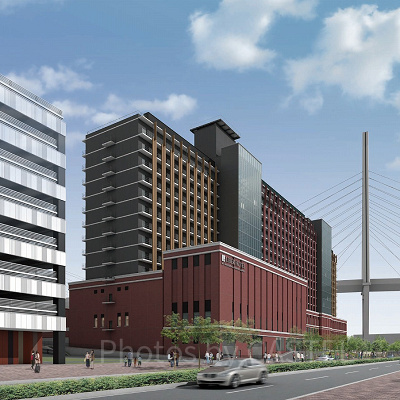 リーベルホテル アット ユニバーサル・スタジオ・ジャパンの外観（2019年3月）