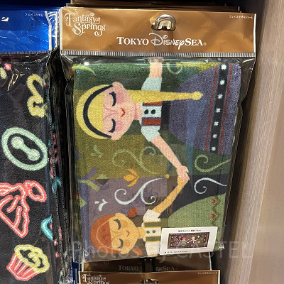 フェイスタオル(アナとエルサのフローズンジャーニーグッズ)