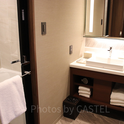 ファミリー ルームの洗面台
