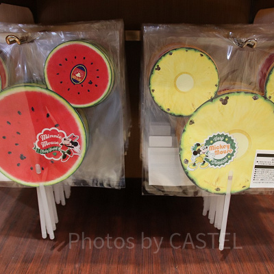 うちわ（ミッキー&ミニー）