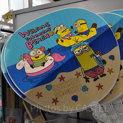 MINIONS SUMMERシリーズのうちわ