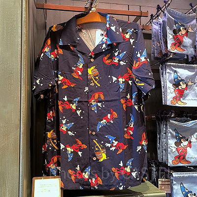 ファンタジアのミッキーのアロハシャツ