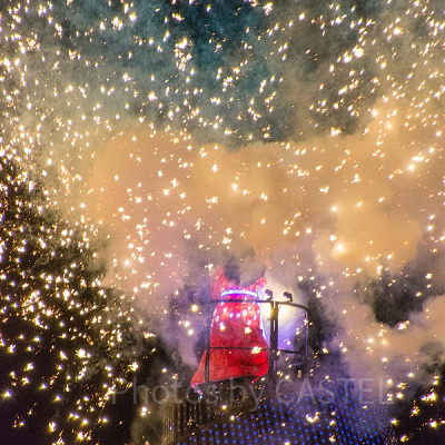 ファンタズミック！ ミッキー（TDS・夜） <br />設定：250㎜ SS1/200 F6.3 ISO3200