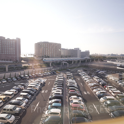 ファンタジースプリングスホテルの駐車場