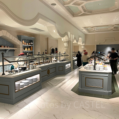 ファンタジースプリングスレストランの朝食ブッフェ