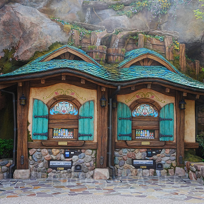 ファンタジースプリングスの自販機