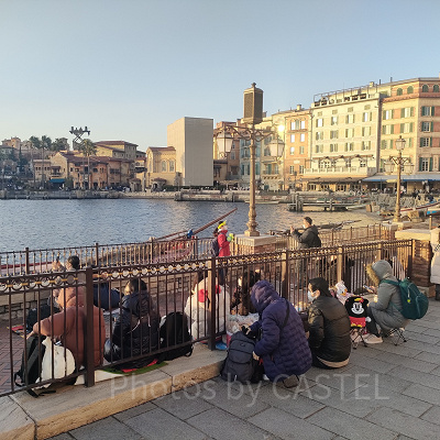 2023年2月ディズニーシー混雑状況レポート：ショー待ちの混雑具合