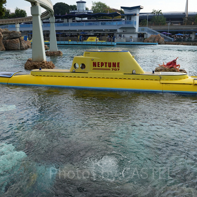 カリフォルニアアナハイムディズニーのアトラクション：ファインディング・ニモ・サブマリン・ヴォヤッジ