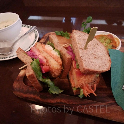 フィネガンズバー＆グリルのフィネガンズ・サンドウィッチセット（1,890円）