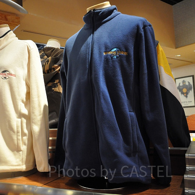 USJロゴ入りフリースジャケット（ネイビー）