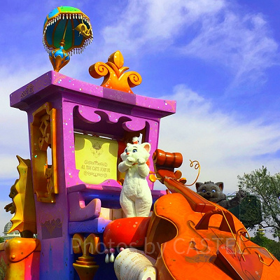 キュートなおしゃれキャットたちのフロート