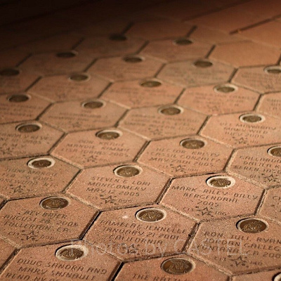 エントランス付近の床