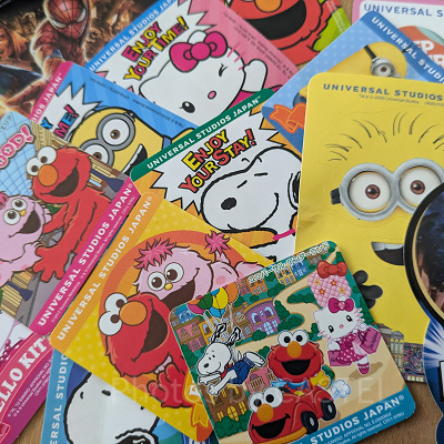USJ／ユニバでもらえる無料のシール