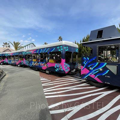 無料のツアーアトラクション：ケニア号でサファリを散策