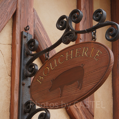 精肉店という意味のフランス語