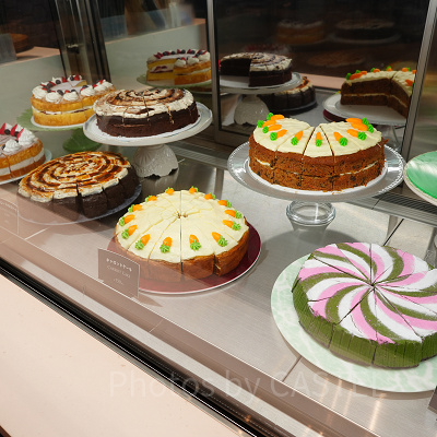 フロッグカフェのケーキ