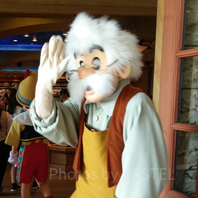 去り際のゼペットじいさん