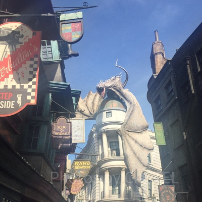 ユニバーサルスタジオオーランドのグリンゴッツ銀行