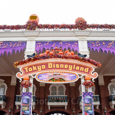 ディズニーランドのハロウィーン