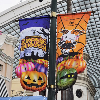 ハロウィンのフラッグ