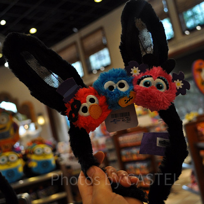 「HALLOWEEN　SESAME　STREET」長耳×水玉カチューシャ
