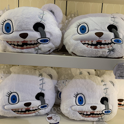ハミクマ&ハミクマソウルリバーシブルクッション（USJハミクマグッズ2024）