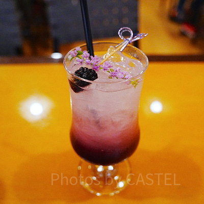 華かほる葡萄ドリンク(USJ×鬼滅の刃 刀鍛冶の里ひょっとこ亭)