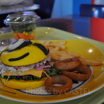 ハピネスカフェのミニオンメニュー