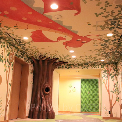 ハッピーマジックルームのエレベーターホール