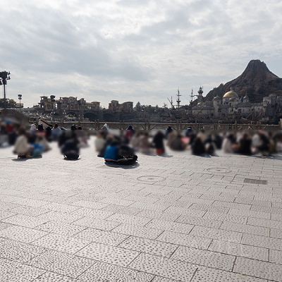 ハーバーグリーティングの鑑賞スペース