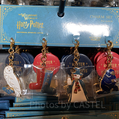USJハリーポッター2024-2025冬グッズ：チャームセット