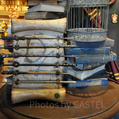 ビバリーヒルズギフトの「ハリーポッター」ディスプレイ／USJ