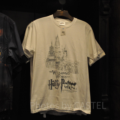 ハリーポッターグッズ/ホグワーツ城Tシャツ