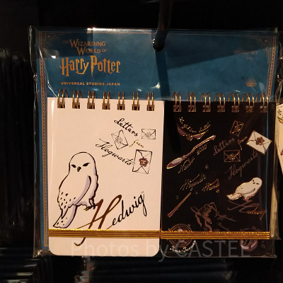 ハリポタアイテム柄メモ帳セット