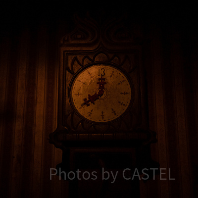 ホーンテッドマンション：2Fの古時計| キャステル | CASTEL ディズニー情報