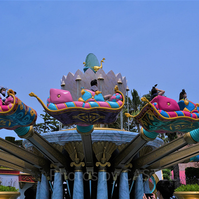 ジャスミンの庭園を楽しく飛び回ろう