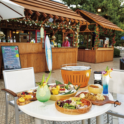 ハワイアン・プールサイド・バーベキュー