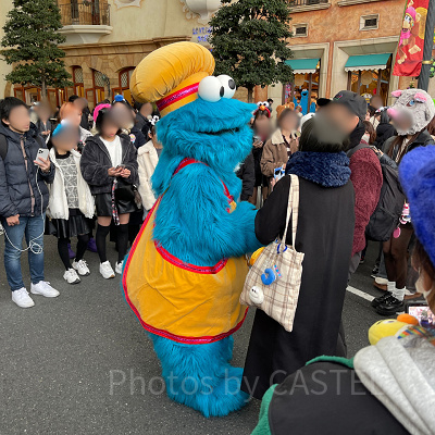 リュックサックなら混雑しているパークでも身軽に動ける