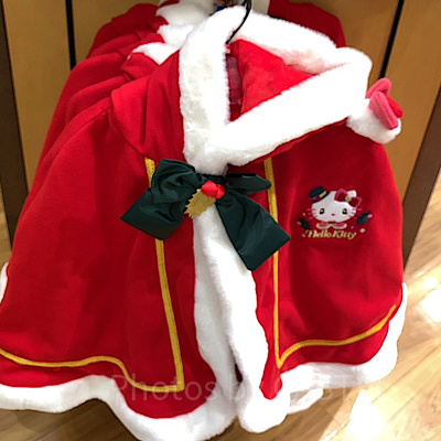 ハローキティケープ（USJクリスマスグッズ2023）