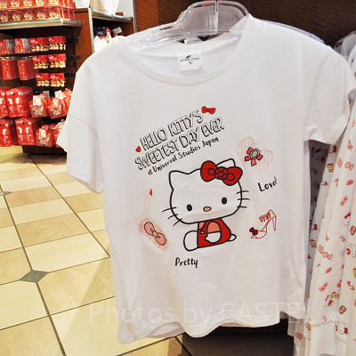 ハローキティ「Hello Kitty’s Sweetest Day Ever」Tシャツ
