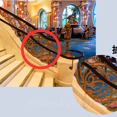 隠れミッキー〔ファンタジースプリングスホテル〕