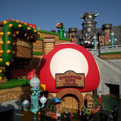 隠れピクミン：キノコのドーム左手に注目