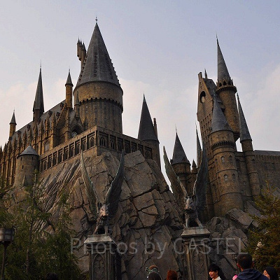 ハリー・ポッターエリアのホグワーツ城
