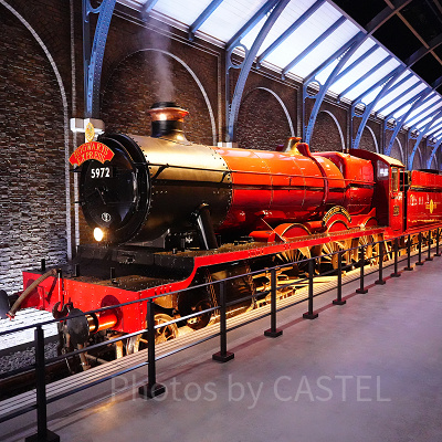 9と3/4番線のホグワーツ特急（スタジオツアー東京）