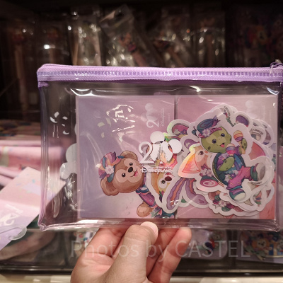 香港ディズニー20周年「ダッフィー＆フレンズ・グランドセレブレーショステッカーセットングッズ」：