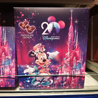 香港ディズニー20周年「ミッキー&フレンズ・グランドセレブレーショングッズ」:チョコレートクランチ